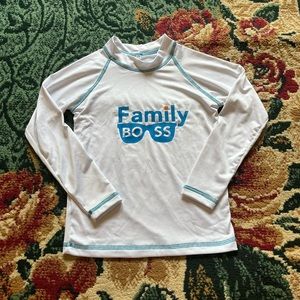 NWOT Boys Full Sleeve Swim Rashguard Size S